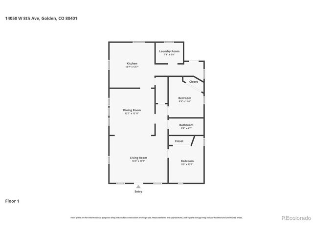 14050 W 8TH Ave, Golden, CO 80401