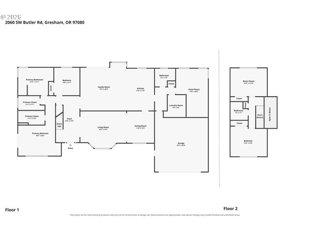 2060 Sw BUTLER Rd, Gresham, OR 97080