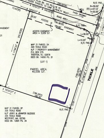 329 Tickle Rd, Westport, MA 02790