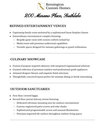 200 Murano Place, Southlake, TX 76092