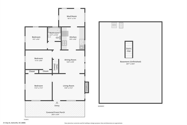 31 Clay Street, Asheville, NC 28806