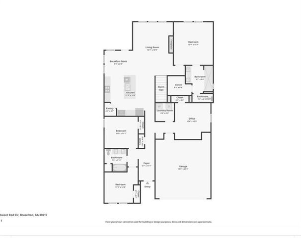 2888 Sweet Red Circle, Braselton, GA 30517