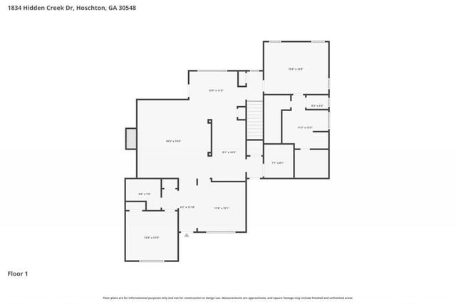 1834 Hidden Creek Drive, Hoschton, GA 30548