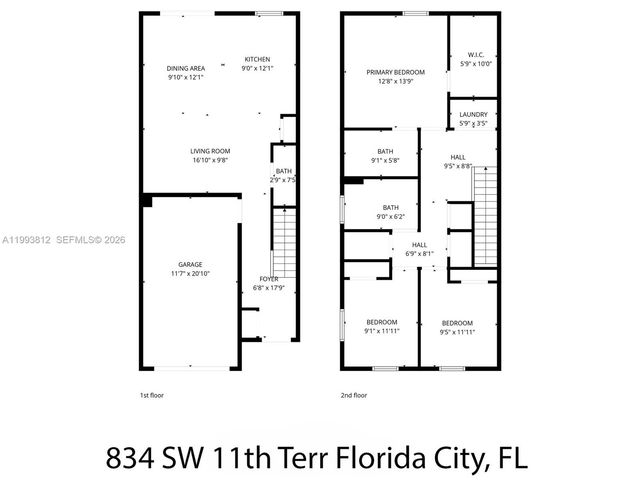 834 SW 11th Ter 834, Florida City, FL 33034