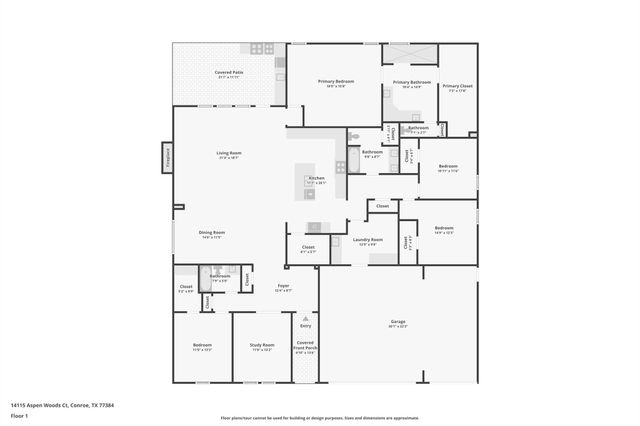 14115 Aspen Woods Court, Conroe, TX 77384