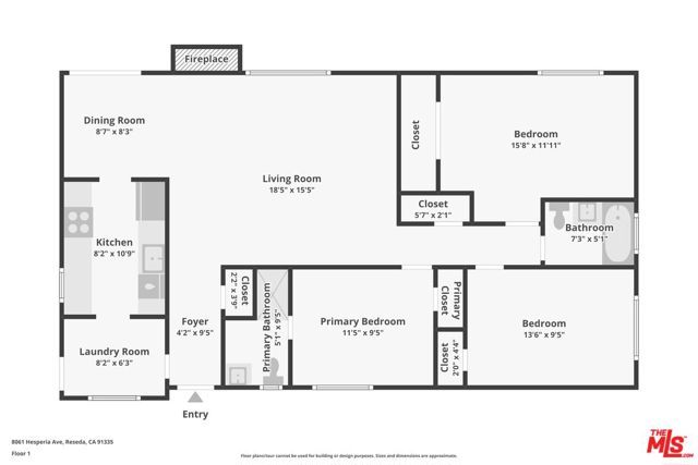 8061 Hesperia Avenue, Reseda (los Angeles), CA 91335