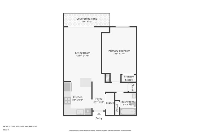 66 9th Street E 1614, Saint Paul, MN 55101