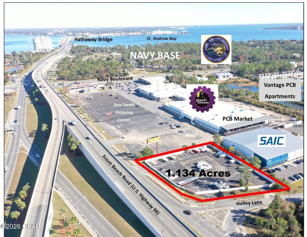 Image 1 of property listing at 7413 Front Beach Road, Panama City Beach, FL 32407