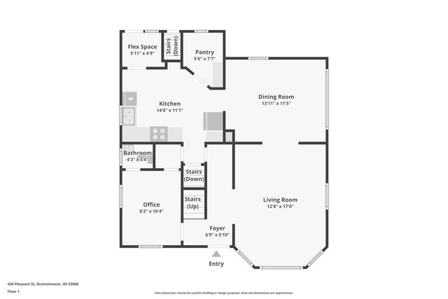 426 E Pleasant STREET, Oconomowoc, WI 53066