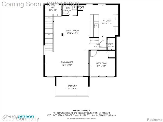 155 Gladstone Street, Detroit, MI 48202
