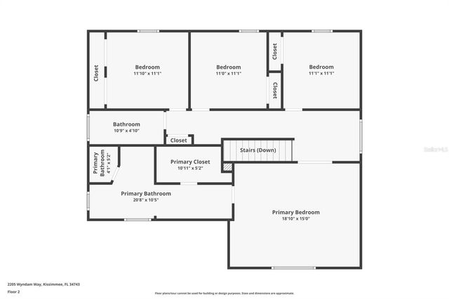 2205 WYNDAM WAY, Kissimmee, FL 34743