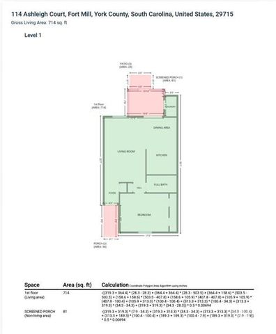 114 Ashleigh Court, Fort Mill, SC 29715