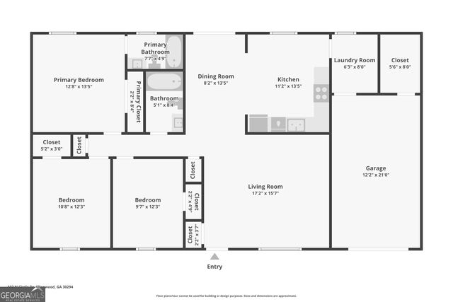 103 N Circle Drive, Ellenwood, GA 30294