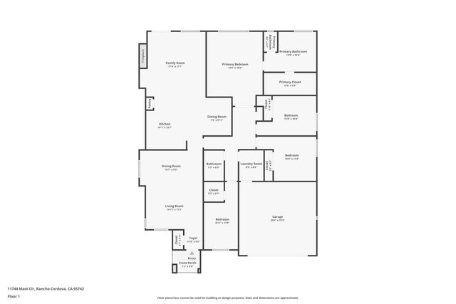 11744 Mani Cir, Rancho Cordova, CA 95742