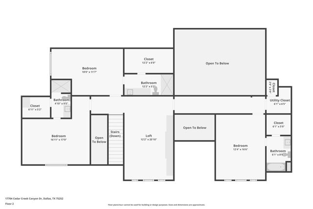 17704 Cedar Creek Canyon Drive, Dallas, TX 75252