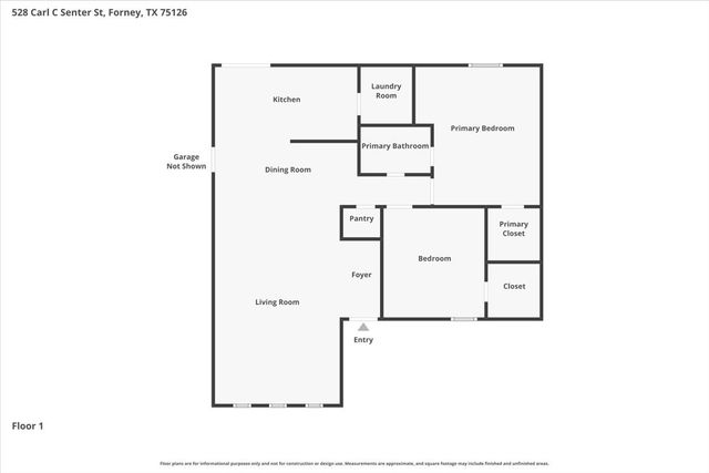 528 Carl C Senter Street, Forney, TX 75126