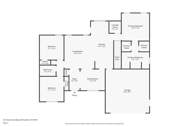 316 Amazonway Rdg, Murfreesboro, TN 37130