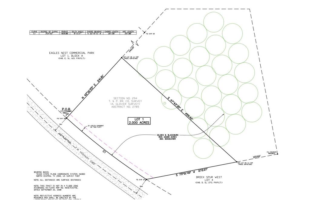 TBD FM 1189, Brock, TX 76087