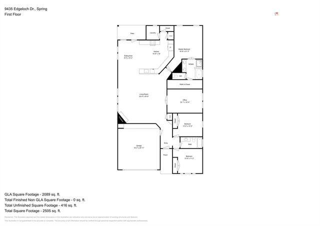 9435 Edgeloch Drive, Spring, TX 77379