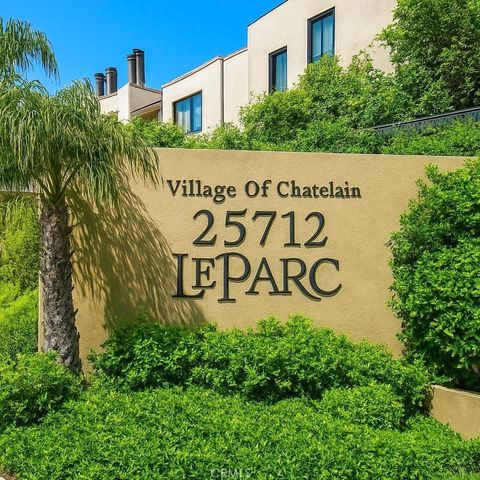 25712 Le Parc 19, Lake Forest, CA 92630
