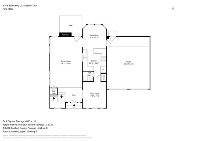 1343 Edenderry Lane, Missouri City, TX 77459