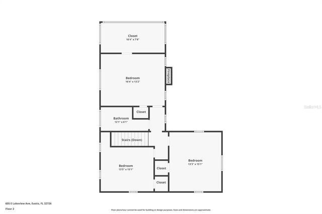 605 E LAKEVIEW AVENUE, Eustis, FL 32726