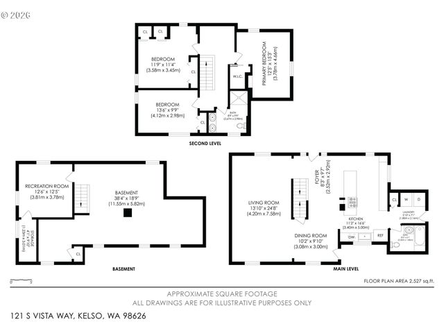 121 S VISTA Way, Kelso, WA 98626
