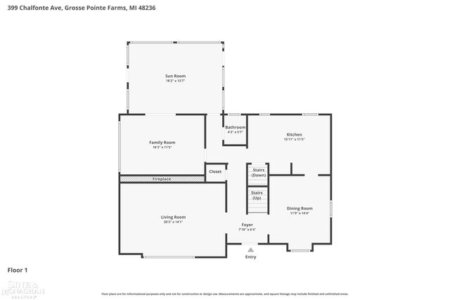 399 Chalfonte Avenue, Grosse Pointe Farms, MI 48236