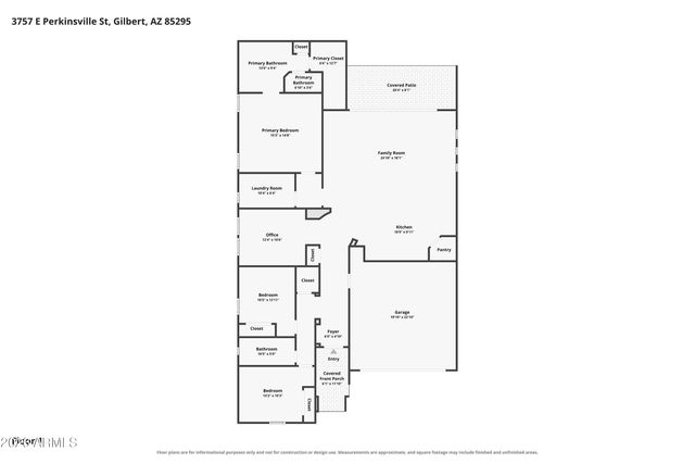 3757 E PERKINSVILLE Street, Gilbert, AZ 85295