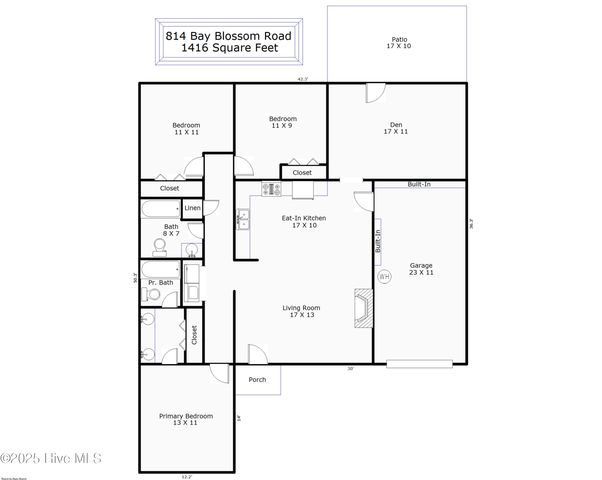 814 Bay Blossom Drive, Wilmington, NC 28411