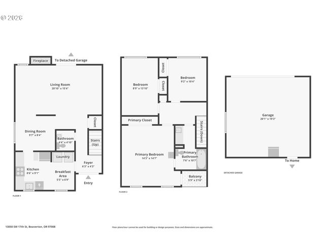 13050 Sw 17TH St, Beaverton, OR 97008