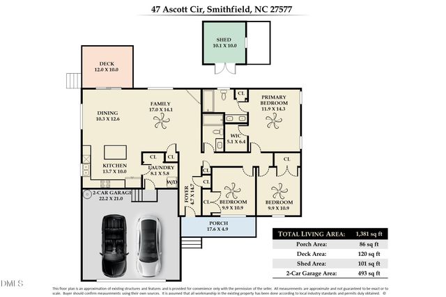 47 Ascott Circle, Smithfield, NC 27577