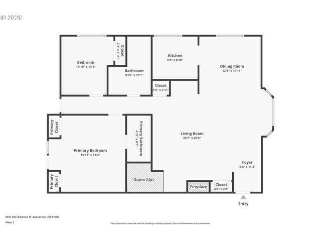 4931 Sw CHESTNUT Pl, Beaverton, OR 97005
