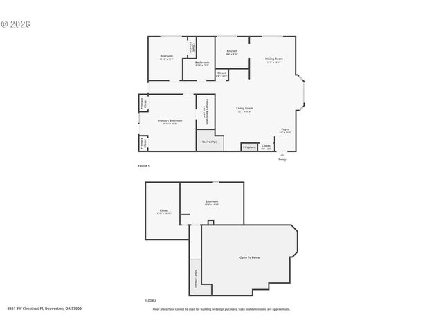 4931 Sw CHESTNUT Pl, Beaverton, OR 97005