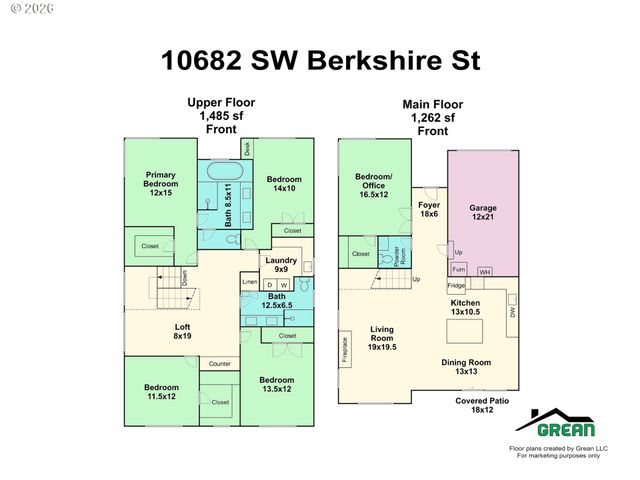 10682 Sw BERKSHIRE St, Portland, OR 97225