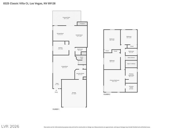 8325 Classic Villa Court, Las Vegas, NV 89128
