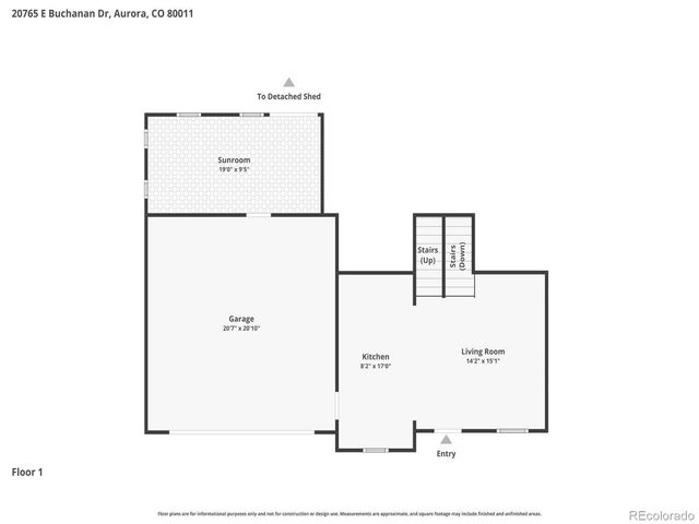 20765 E Buchanan Drive, Aurora, CO 80011