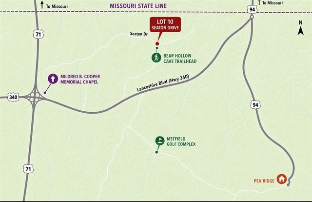 Lot 10 Seaton Drive, Bella Vista, AR 72714