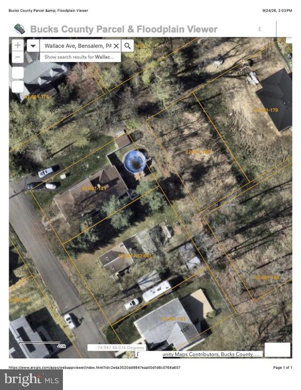 0 WILLIAMS AVE WILLIAMS AVE, Bensalem, PA 19020 — exterior