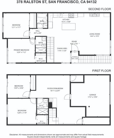 378 Ralston Street, San Francisco, CA 94132