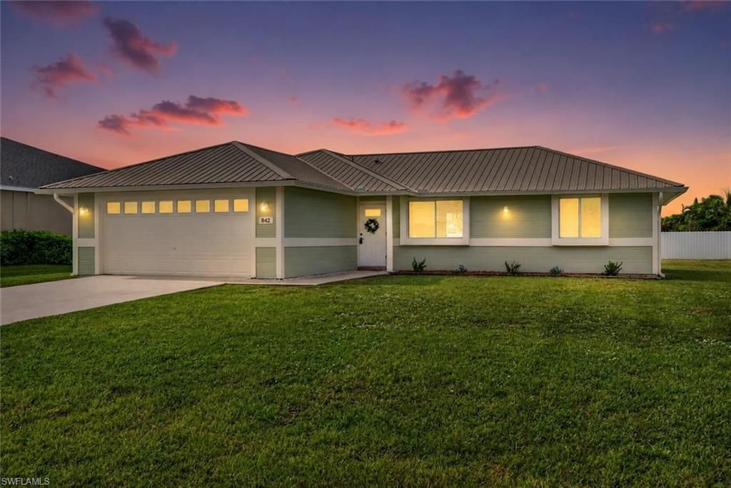 842 2nd ST, CAPE CORAL, FL 33993 — exterior