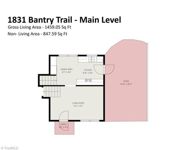 1831 Bantry Trail, Kernersville, NC 27284