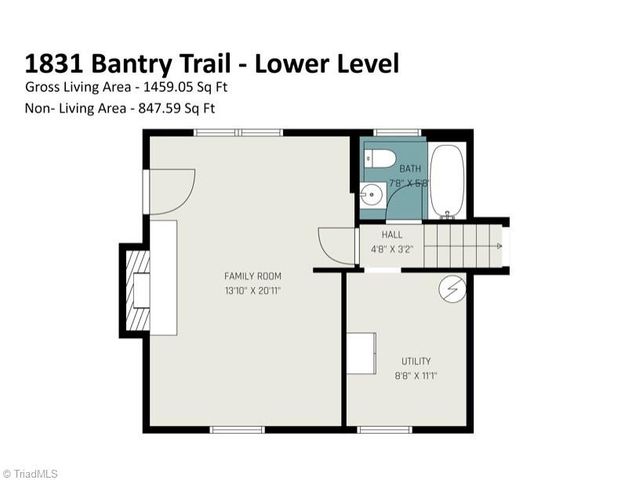 1831 Bantry Trail, Kernersville, NC 27284