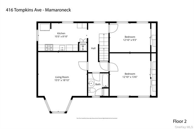 416 Tompkins Avenue SECOND FLOOR, Mamaroneck, NY 10543