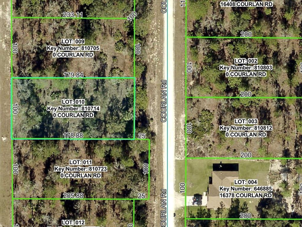 0 COURLAN ROAD, Brooksville, FL 34614