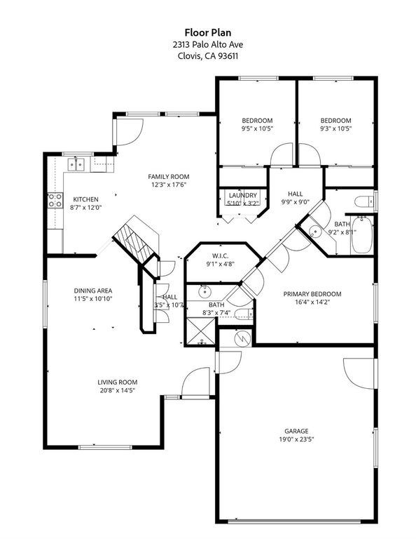Image 34 of property listing at 2313 Palo Alto Avenue, Clovis, CA 93611