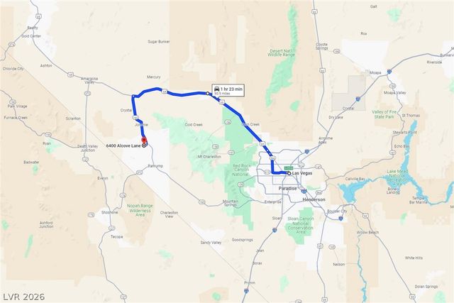 6400 North Alcove Lane, Pahrump, NV 89060