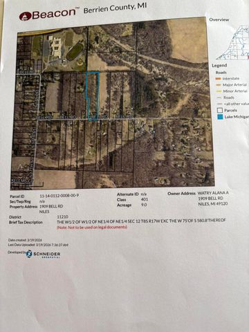 1909 Bell Road, Niles, MI 49120