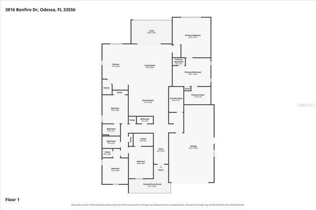 3816 BONFIRE DRIVE, Odessa, FL 33556