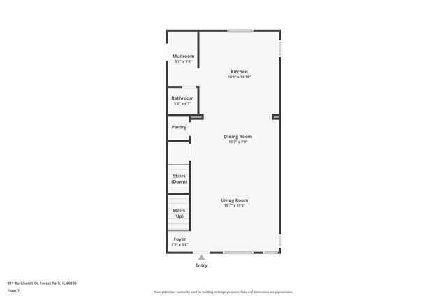 311 Burkhardt Court, Forest Park, IL 60130
